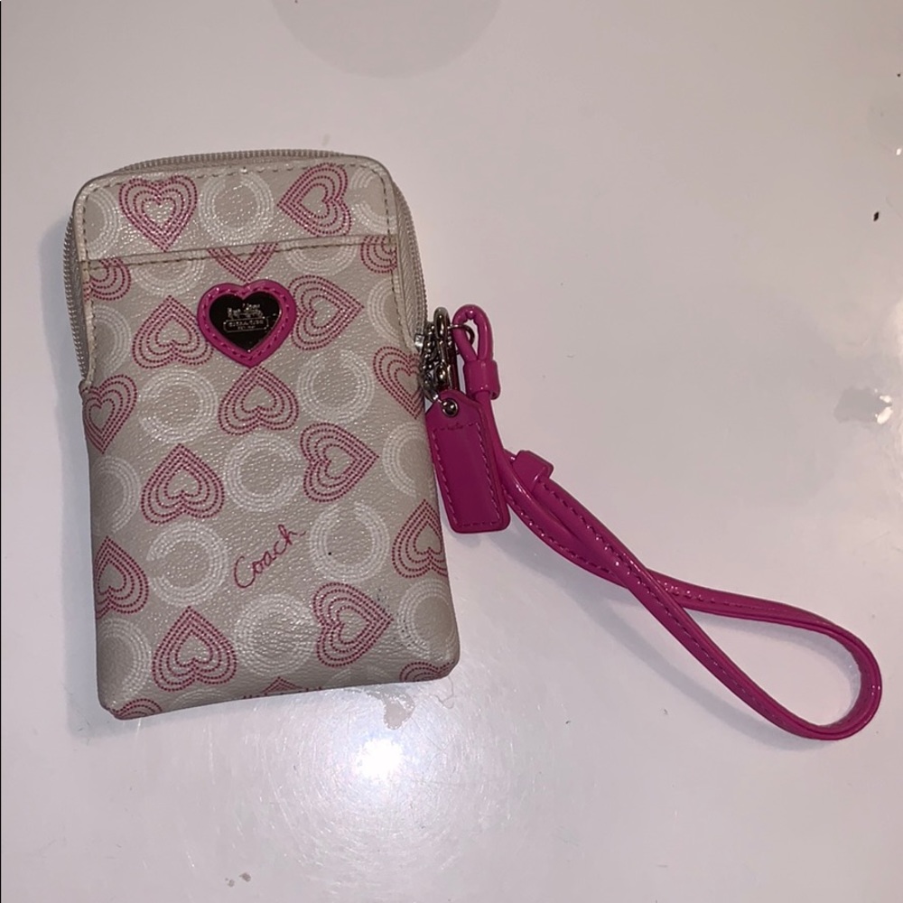 Coach wristlet .
